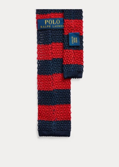 Laços Polo Ralph Lauren Striped Knit Silk Homem 85046-RQZK